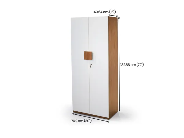 Luna Double Door Wardrobe